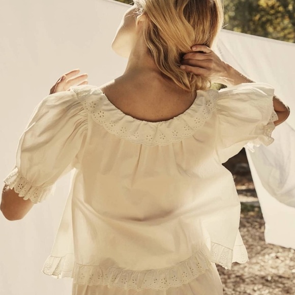 DOEN Powder Lazuli Top XL - Picture 4 of 11